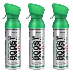 Boost Oxygen 5L Natural Supplemental Oxygen (3 Pack)
