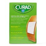Curad Flex-Fabric Adhesive Bandages, 2x4 Inches, 50 Count
