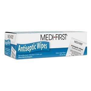 Medique Antiseptic Wipes, 100 Count Box