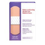 Extra Wide Sport Strip Band-Aids, 30 Count