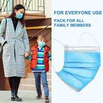 ASTM Level 3 Disposable 3-Ply Face Masks, 50pcs