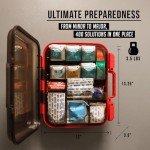 Emergency First Aid Kit - 400 Pieces for Safety