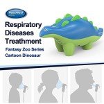 Nebulizer Machine for Kids and Adults, Kids Nebulizer Machine for Home Use, Dinosaur-Shaped Pediatric Nebulizer (Fantasy Zoo Series), Cartoon-Inspired Design