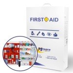 5-Shelf OSHA Compliant First Aid Kit, Wall Mount