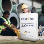 5-Shelf OSHA Compliant First Aid Kit, Wall Mount