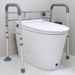 Adjustable Toilet Safety Rails for Seniors