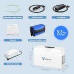 Portable 3L Oxygen Concentrator for Home & Travel