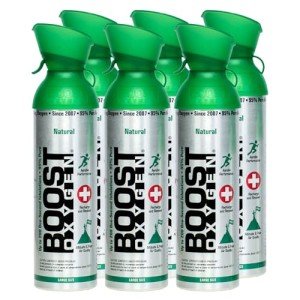 Boost Oxygen 10L Canister for Respiratory Support (6 Pack)