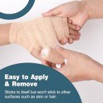 16 Pack Self-Adhesive Elastic Bandage Wraps 2" x 5 Yards