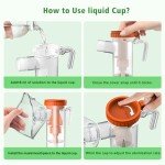 Portable Nebulizer for Kids and Adults, Low Noise