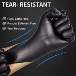 Large Black Nitrile Exam Gloves - Latex-Free (Case)