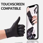 Large Black Nitrile Exam Gloves - Latex-Free (Case)