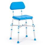 Padded Adjustable Shower Chair for Seniors 500lbs