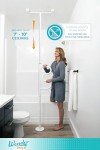 Stander Wonder Pole for Bathroom Safety and Support