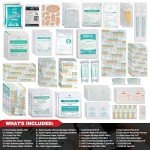 First Aid Kit Refill - 160 Pieces of Essentials