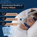 CPAP Mask Cleaning Wipes - 320 Count + 8 Travel Wipes