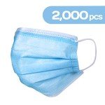 2000 Blue Medical-Grade Disposable Face Masks