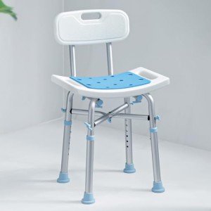 Heavy Duty Shower Chair with Back Support