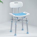 Heavy Duty Shower Chair with Back Support