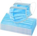 Fuye 2000 Pack Disposable Blue Face Masks