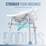 Heavy Duty Shower Chair with Back Support