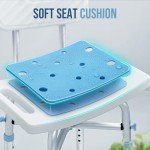 Heavy Duty Shower Chair with Back Support
