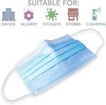 Fuye 2000 Pack Disposable Blue Face Masks