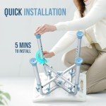 Heavy Duty Shower Chair with Back Support