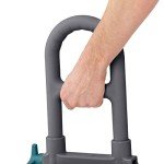 Medline Deluxe Plastic Tub Grab Bar - 250lb Capacity