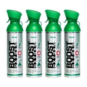 Boost Oxygen 10 Liter Canister - 4 Pack