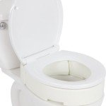 Elongated Raised Toilet Seat for Seniors - 3.5 Inches