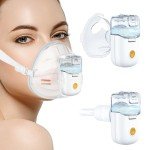 ZSTORE Ultrasonic Nebulizer, Nebulizer Machine for Adults, Portable Nebulizer for Kids, Rechargeable Handsfree Nebulizer, Mini Nebulizer for Breathing Problem at Home