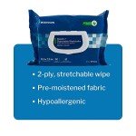 McKesson StayDry Disposable Washcloths, 12 Pack