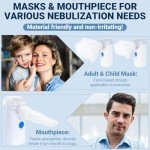 Portable Handheld Nebulizer for Home and Travel
