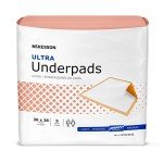 McKesson Ultra Disposable Bed Pads, Heavy Absorbency