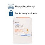 McKesson Ultra Disposable Bed Pads, Heavy Absorbency
