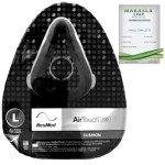 F20 Cushion Mask Bundle with CPAP Wipes - Large