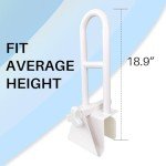 Adjustable Bathtub Safety Grab Bar for Seniors