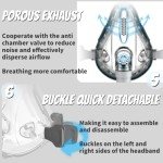 Universal Full Face Cushion Set with Headgear - Medium