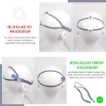 Replacement Full Set of Tube Frame Assembly for P10, Tube Frame Kit Compatible with Air fit P10, Great Value New Version Tube Frame Kit Supplies by Medihealer（No Cushion）