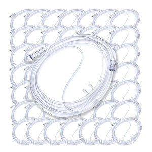 Curved Tip Nasal Cannula for Oxygen Therapy - 50 Pack
