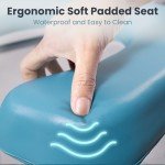 Adjustable Raised Toilet Seat with Handles