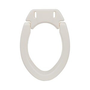 VMS Deluxe Hinged Raised Toilet Seat - 300 lbs Capacity