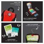 330-Piece All-Purpose First Aid Kit for Emergency Needs