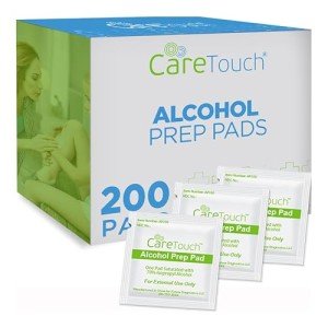 Individually Wrapped 70% Isopropyl Alcohol Wipes - 200 Count