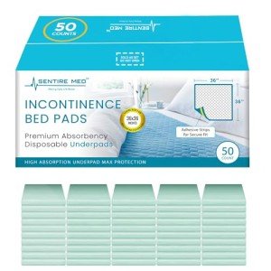 50 Pack Extra Large Disposable Bed Pads