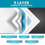 50 Pack Extra Large Disposable Bed Pads