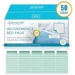 50 Pack Extra Large Disposable Bed Pads