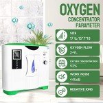 Oxygen Concentrator with Adjustable Tubing Accessories