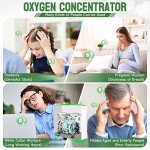 Oxygen Concentrator with Adjustable Tubing Accessories